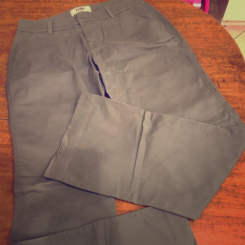 Old navy gray khakis